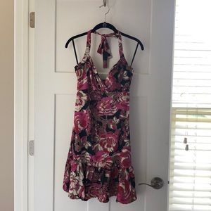 Floral Halter Dress